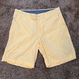 Columbia yellow shorts EUC
